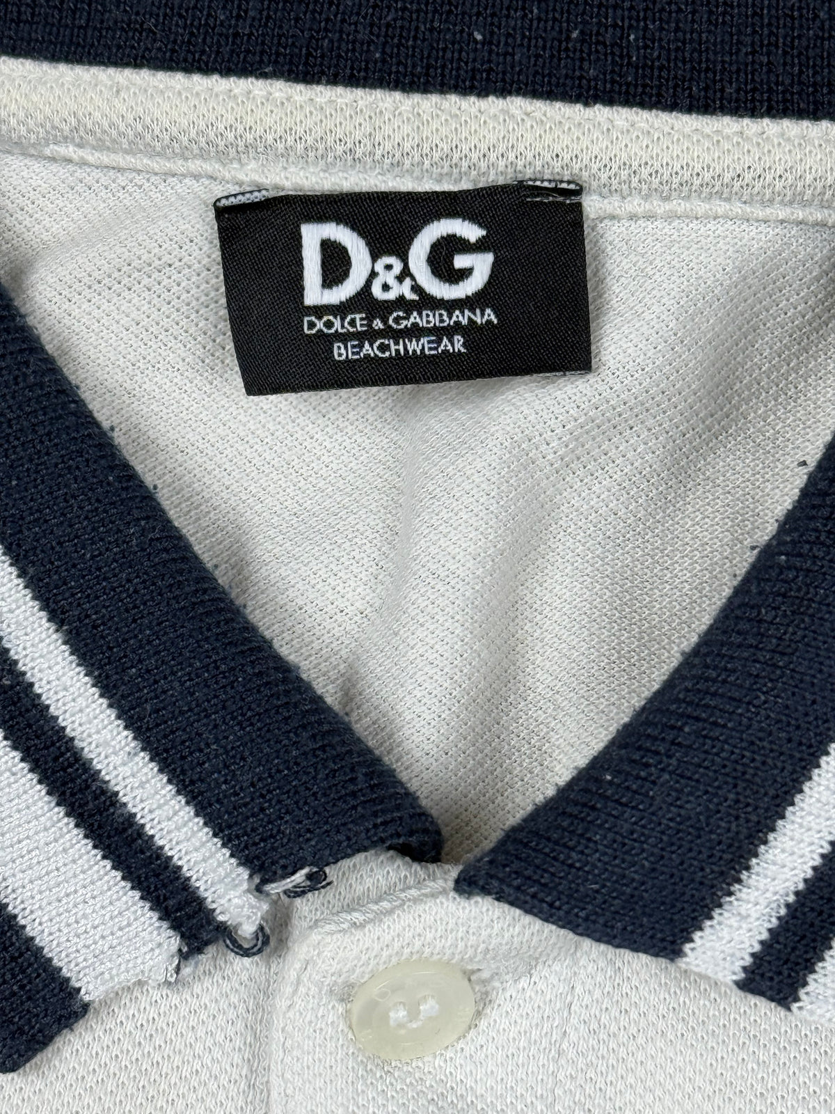 vintage Dolce & Gabbana polo long {S}
