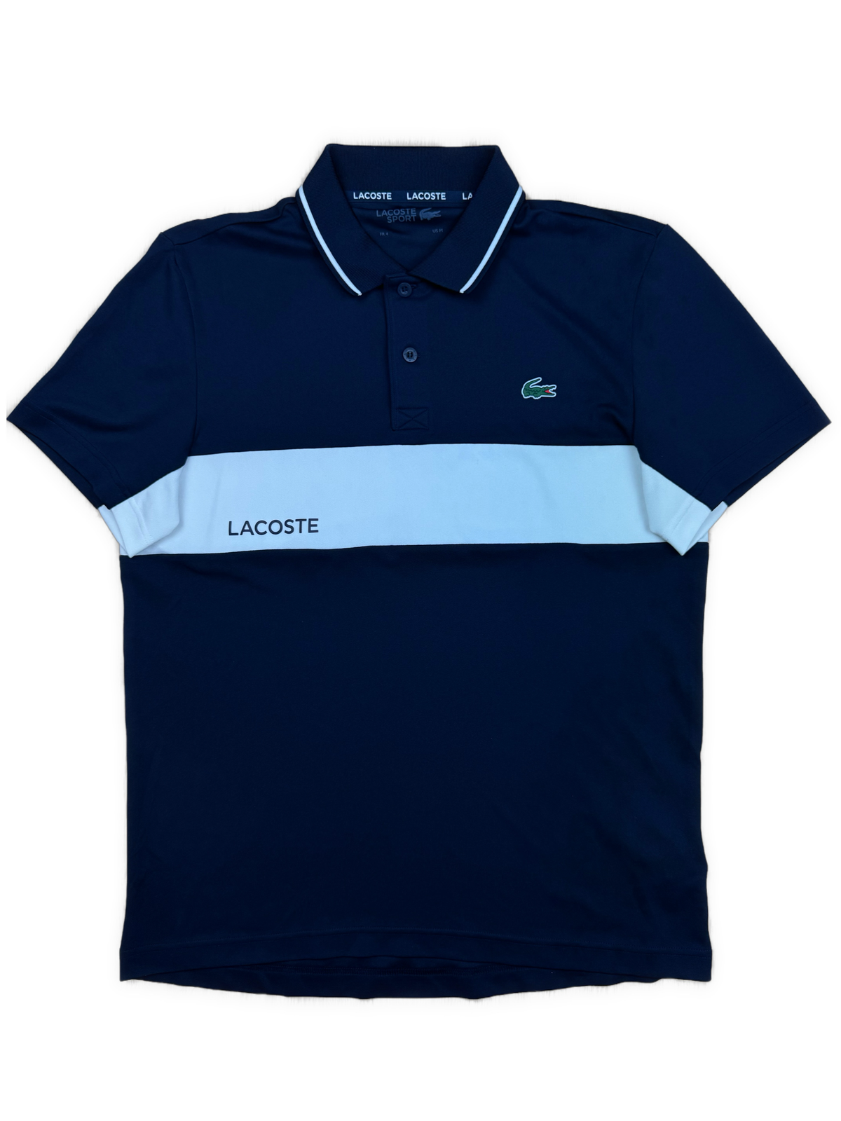navyblue Lacoste polo {M}
