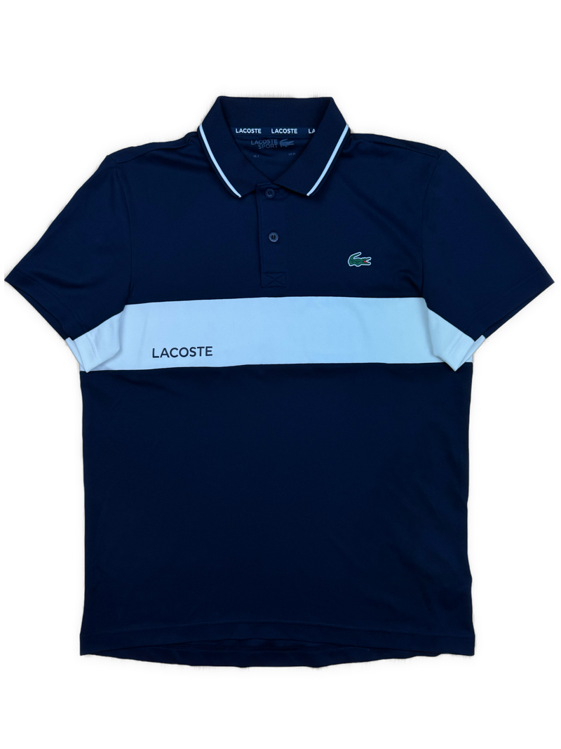 navyblue Lacoste polo {M}