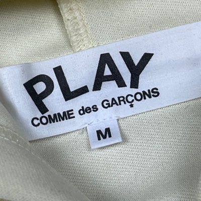 beige CdG Comme des Garçons sweatjacket {M}