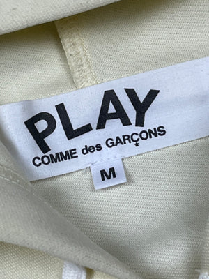 beige CdG Comme des Garçons sweatjacket {M}