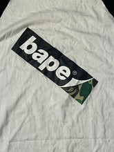Load image into Gallery viewer, vintage BAPE a bathing ape 3/4 t-shirt {XL}
