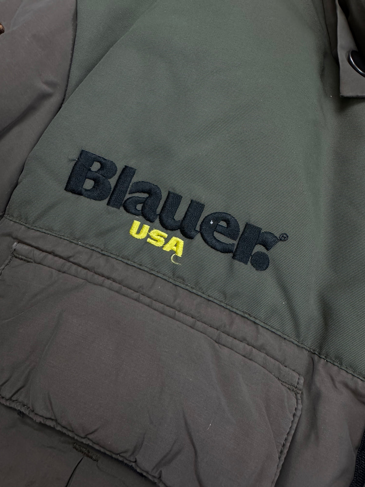 vintage Blauer winterjacket {L}