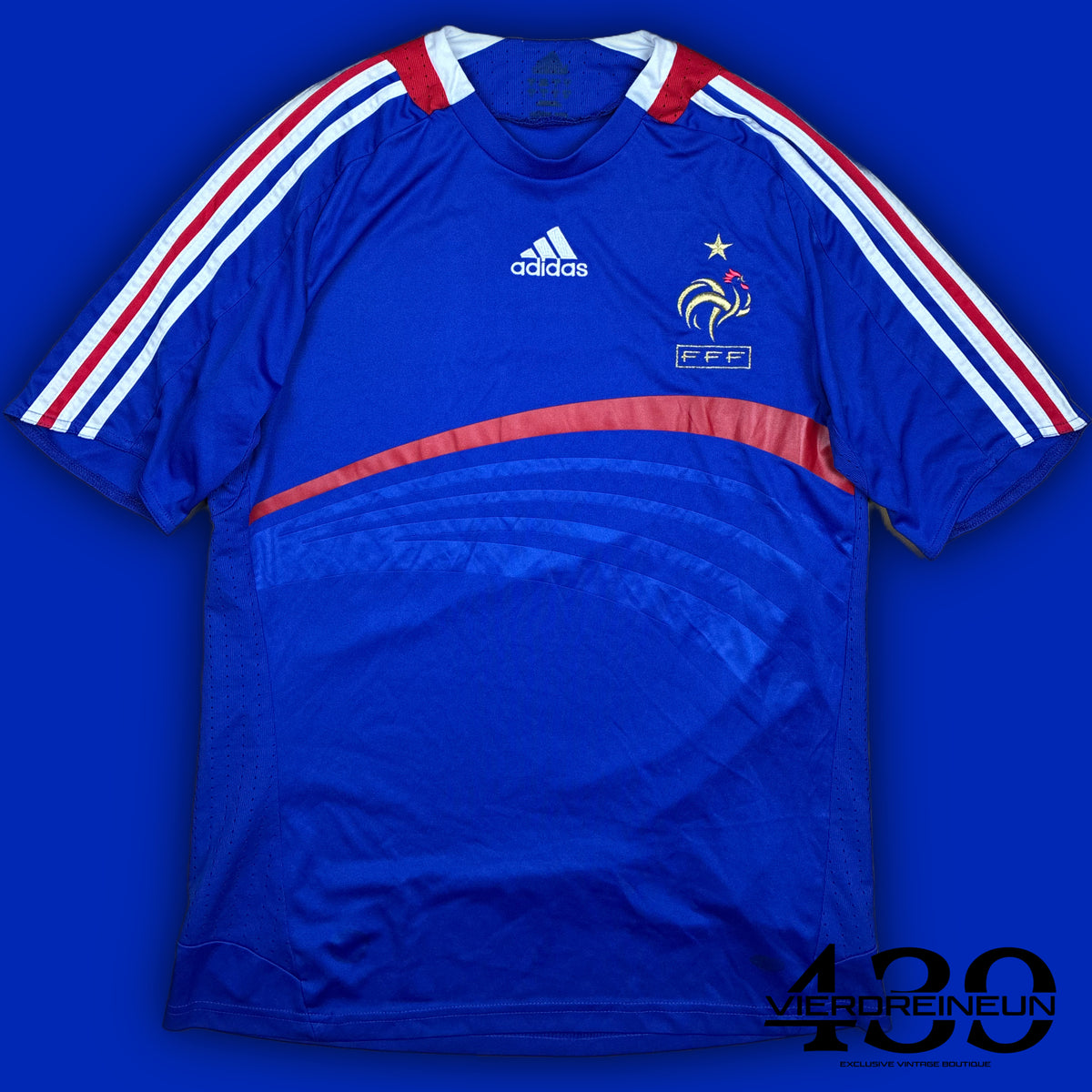 vintage Adidas France home jersey {M}
