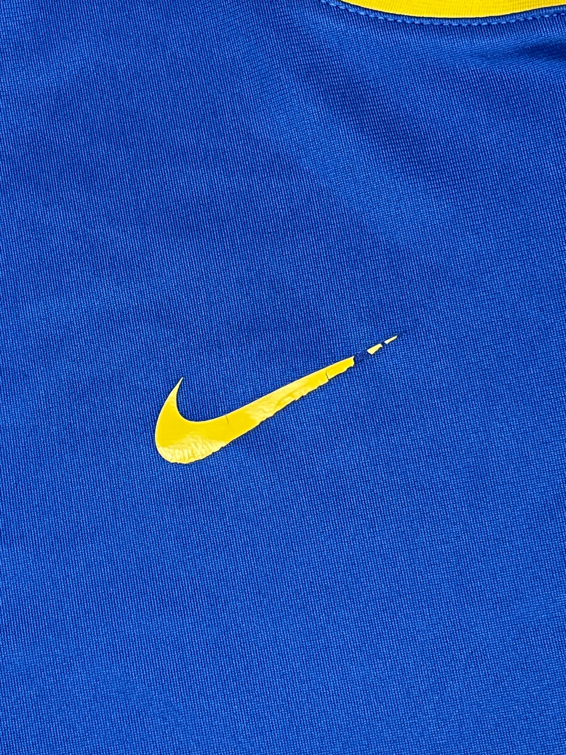 vintage Nike Brasil trainingsjersey 2008 {L}