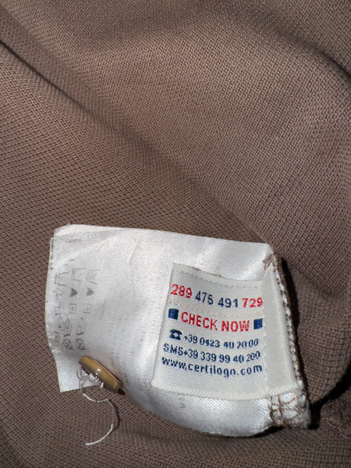 vintage Moncler polo long {L}