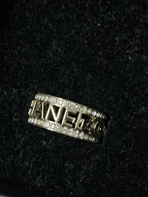 vintage Coco Chanel ring {S}