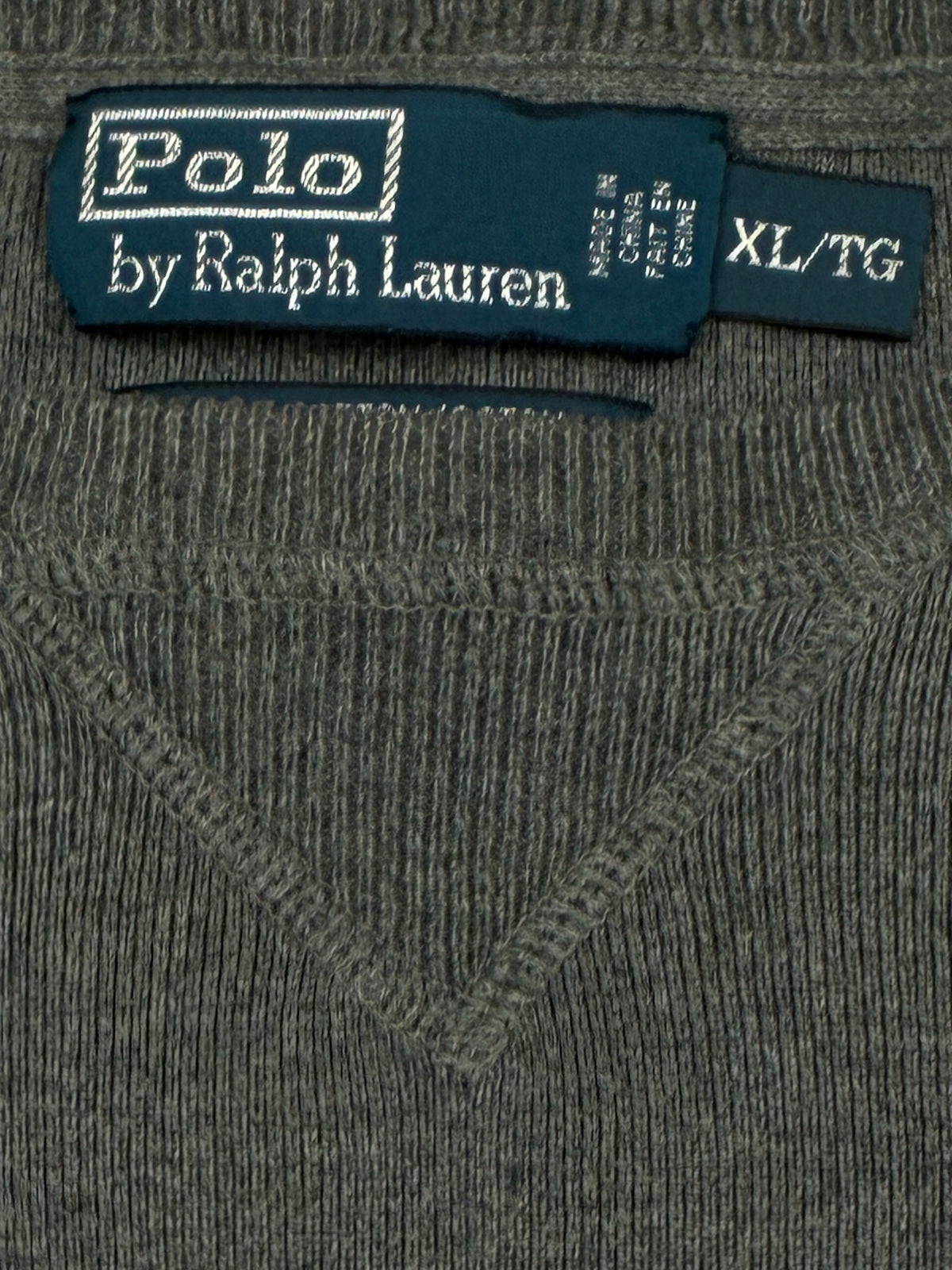 vintage grey Polo Ralph Lauren knittedsweater {L}