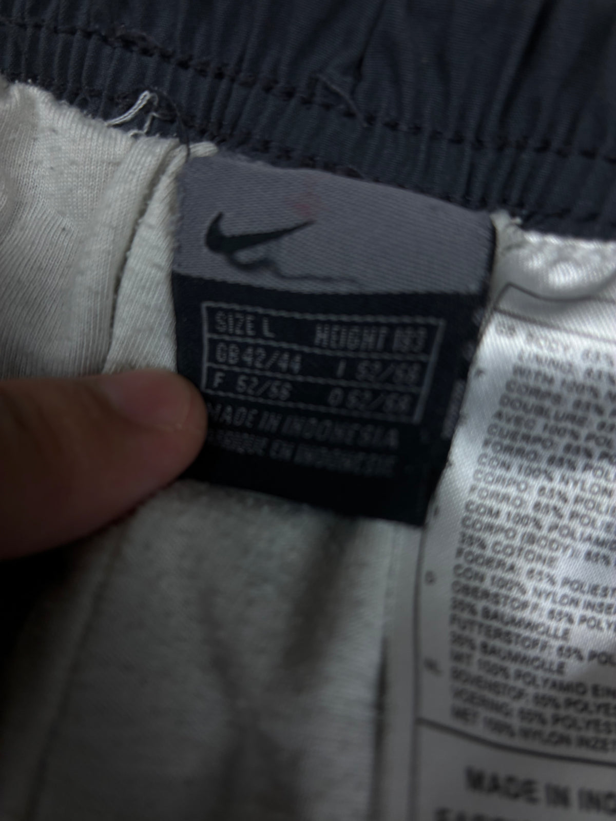 vintage Nike trackpants {L}