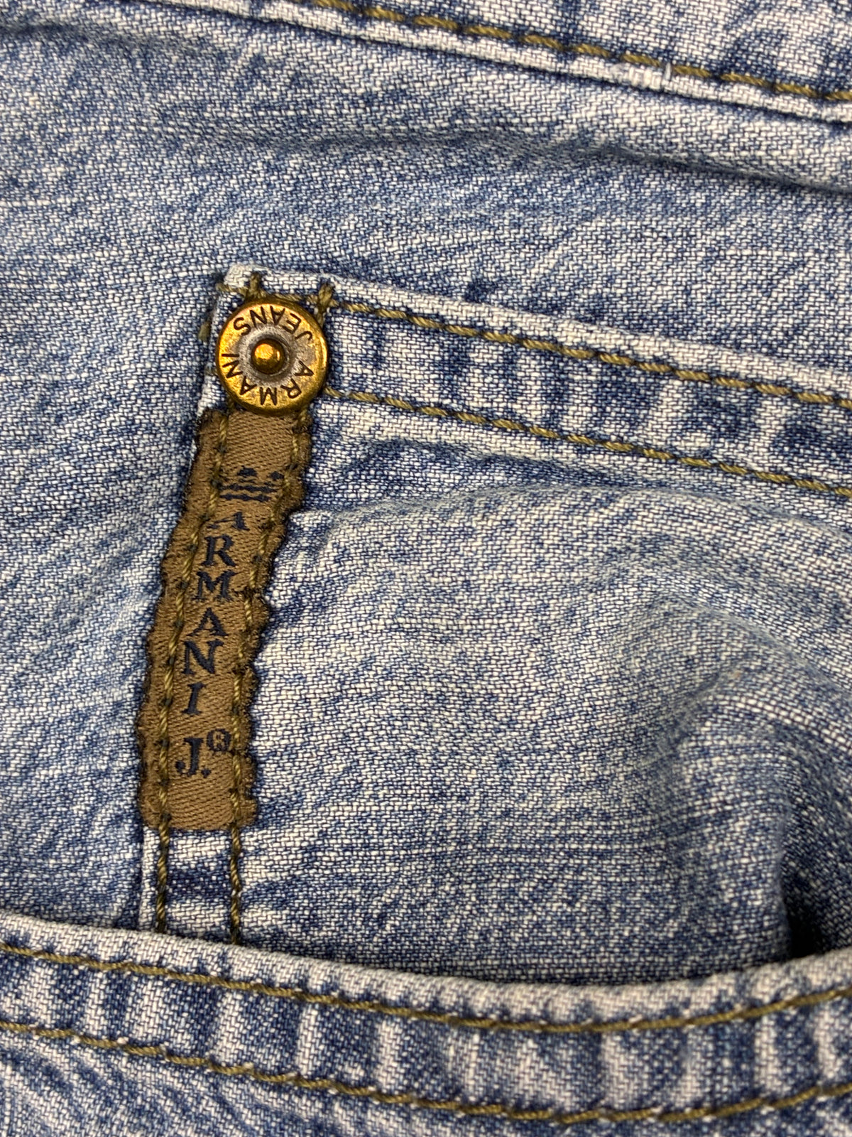 vintage Armani jeans {L}