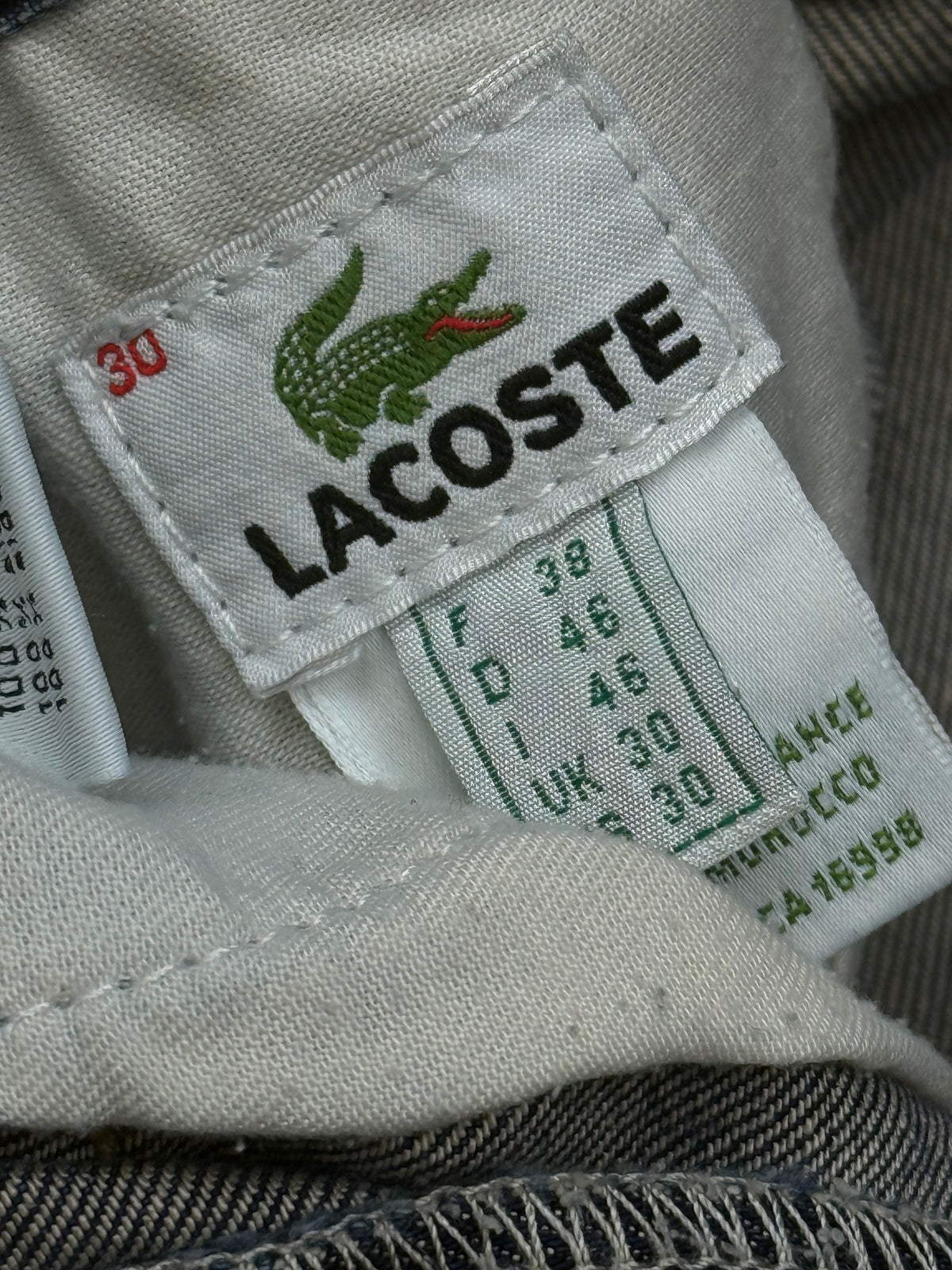 vintage Lacoste jeans