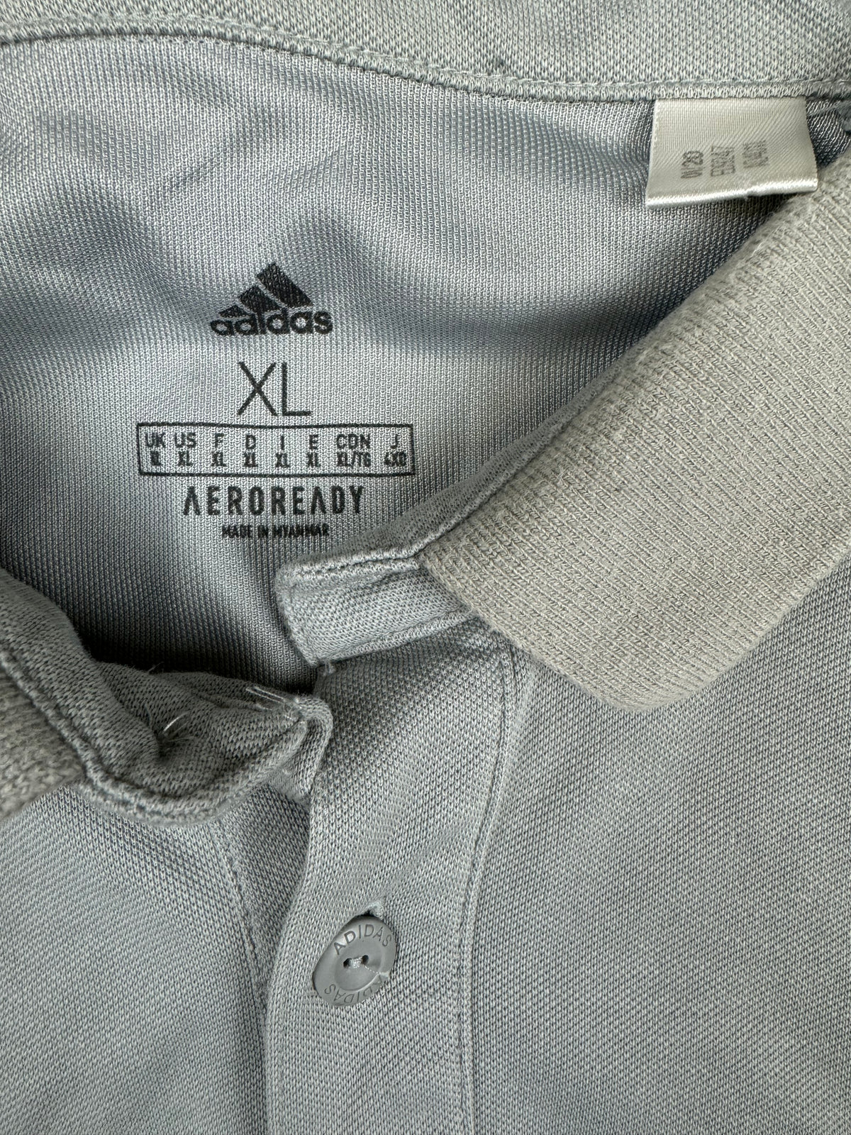 grey Adidas Leeds United away jersey