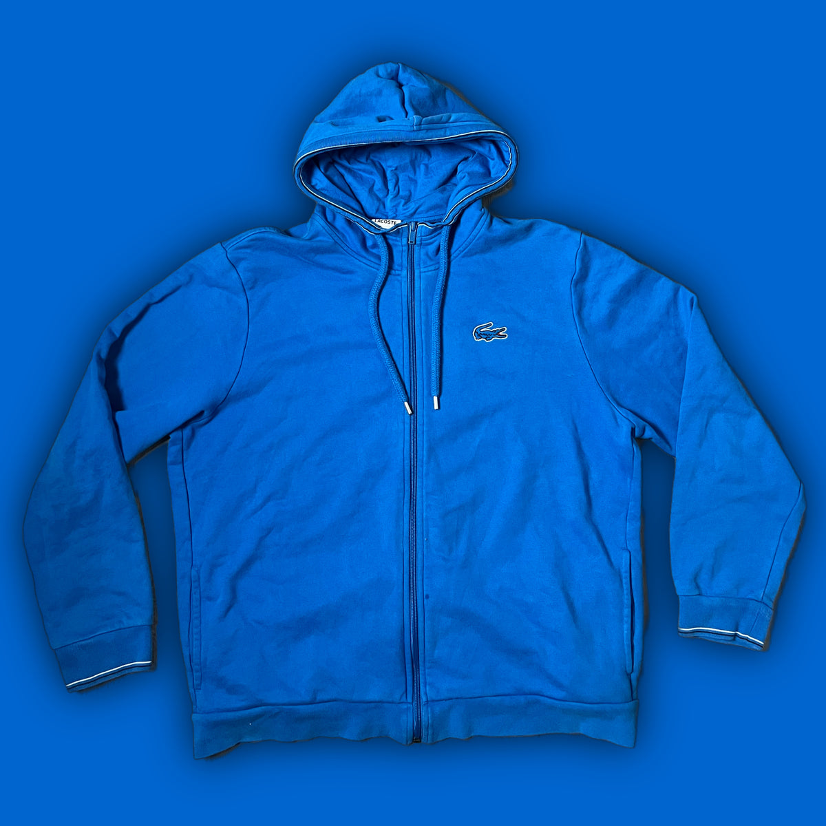 vintage Lacoste sweatjacket {XL}