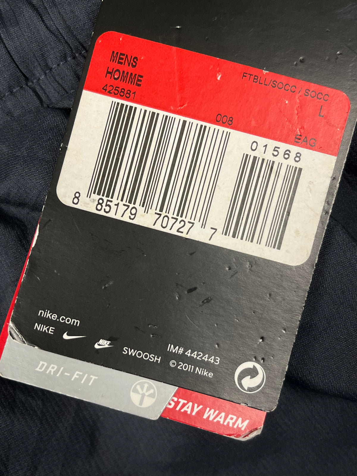 vintage Nike Fc Barcelona trackpants DSWT {L}