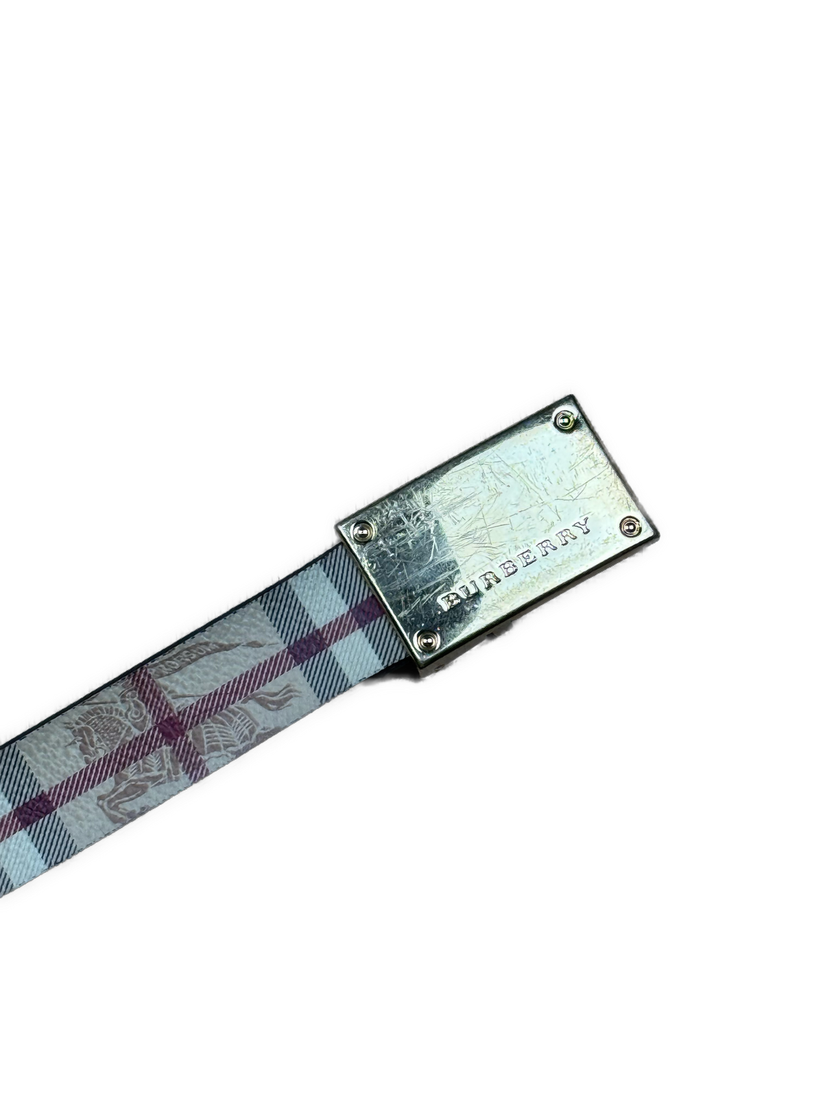 vintage Burberry belt