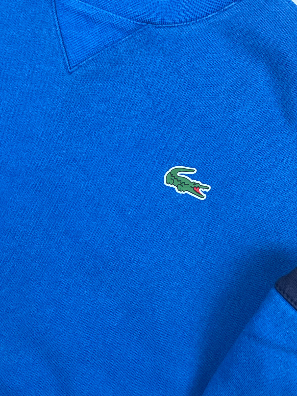 blue Lacoste sweater {S}
