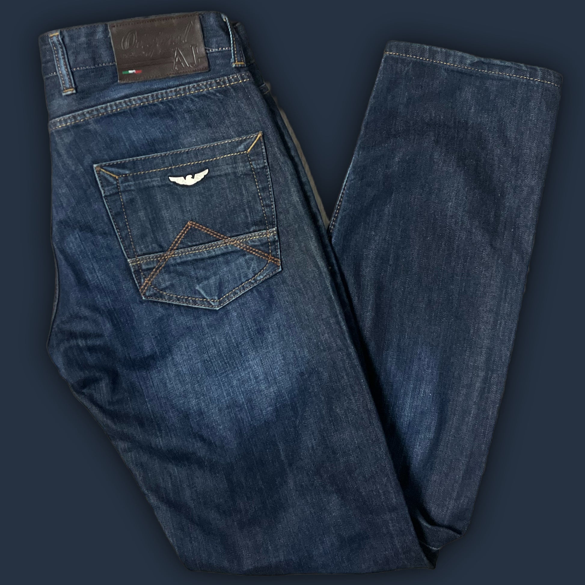 vintage Armani jeans {L}