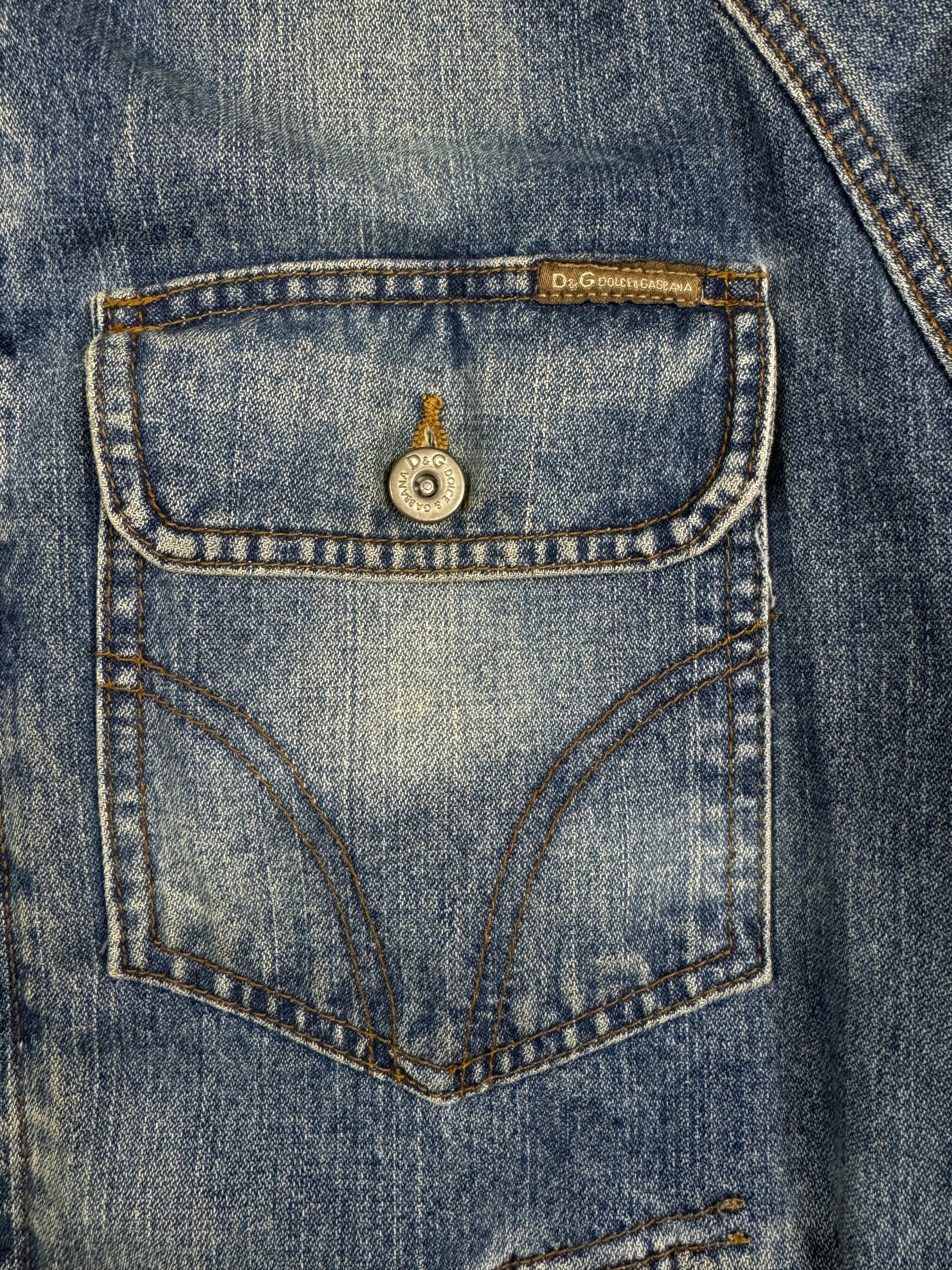 vintage Dolce & Gabbana jeansjacket {M}