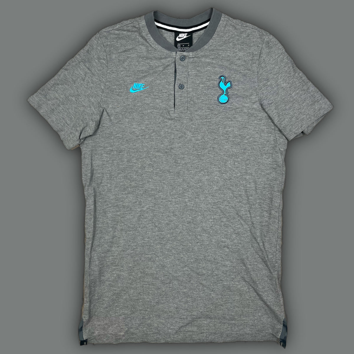 grey Nike Tottenham Hotspurs polo {M}