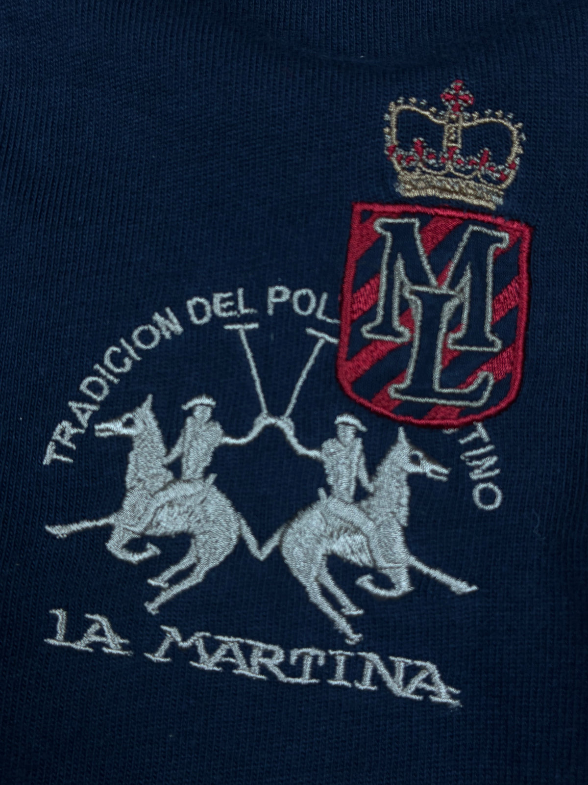 vintage La Martina polo long {S}