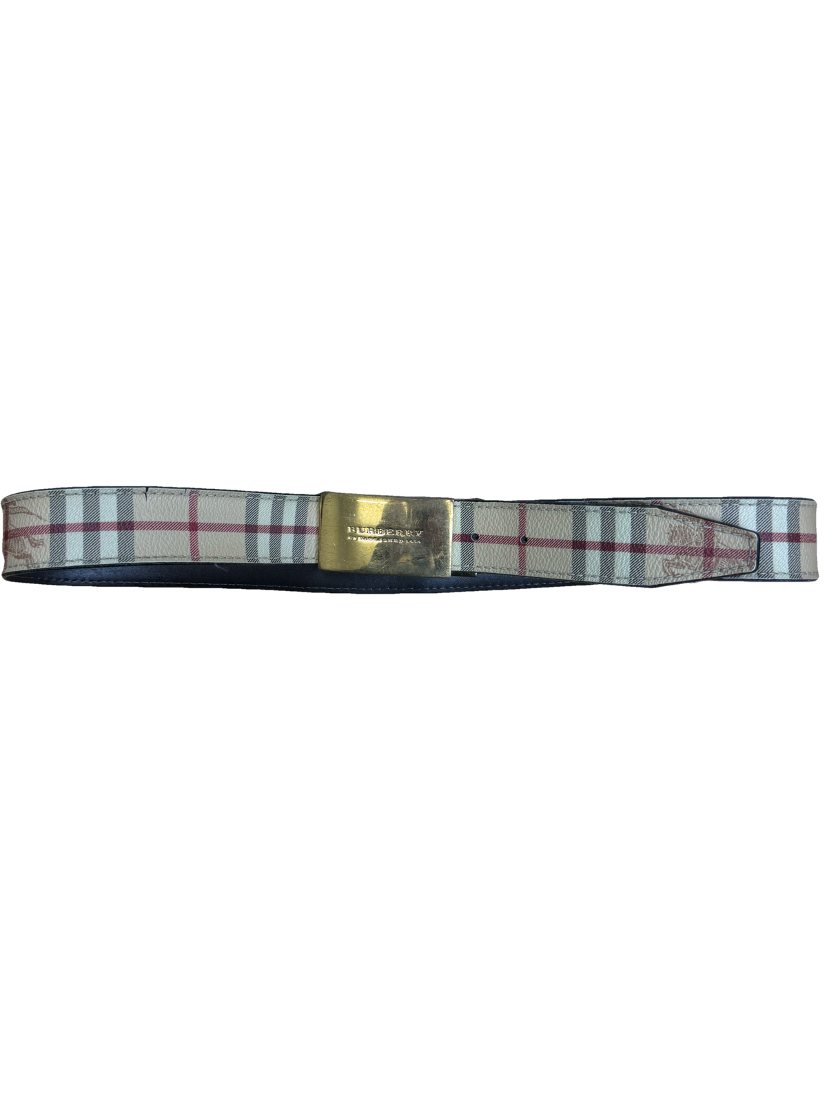 vintage Burberry belt