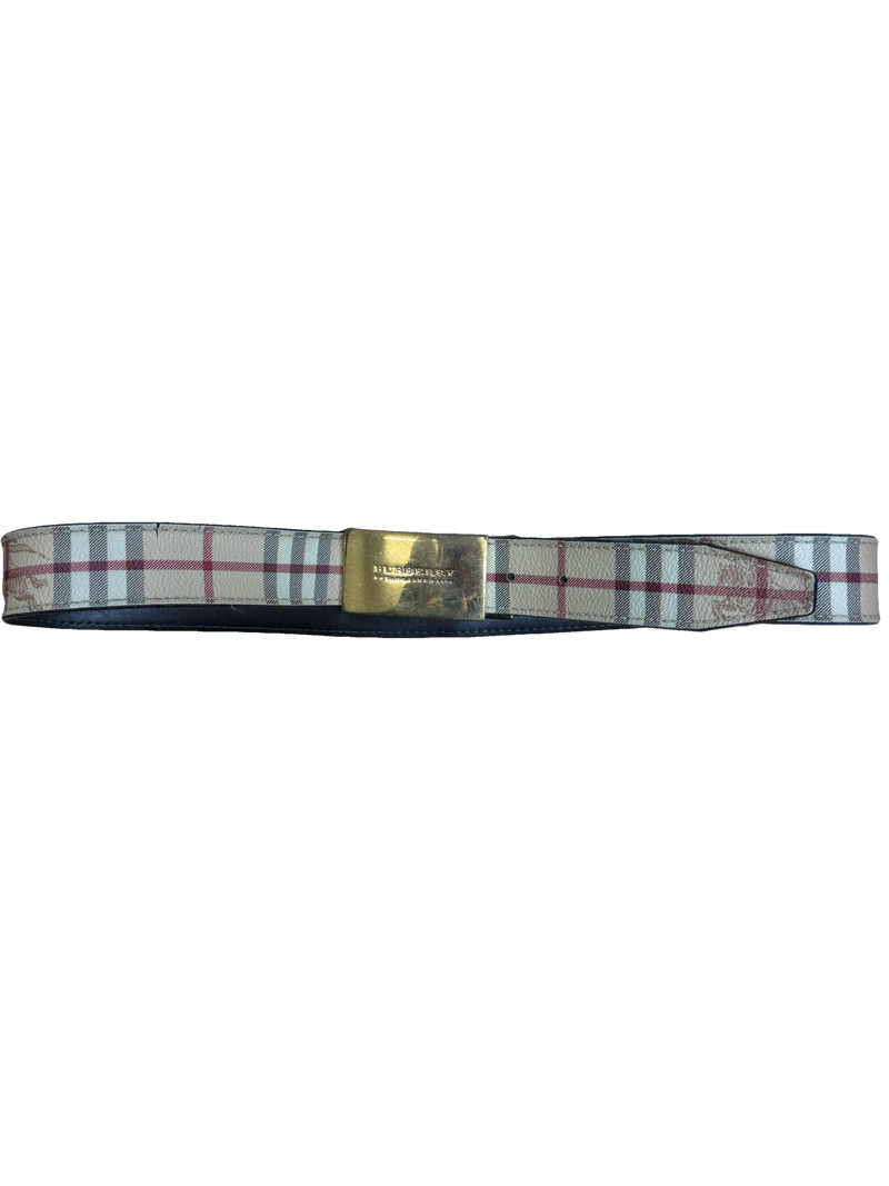 vintage Burberry belt