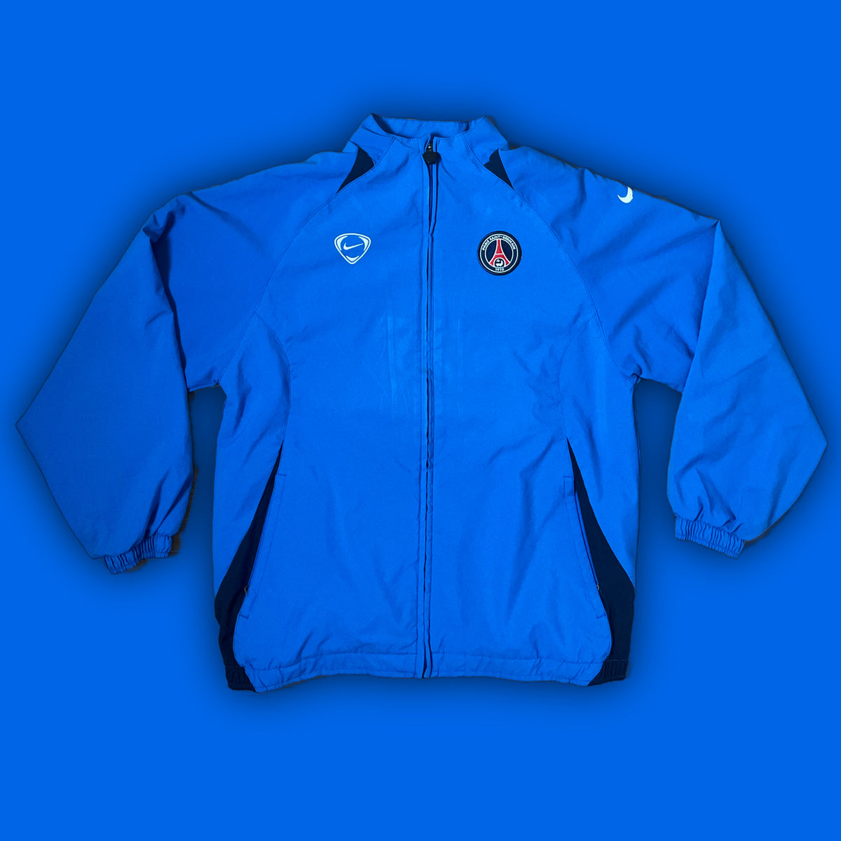 vintage Nike PSG Paris Saint Germain windbreaker {XS}