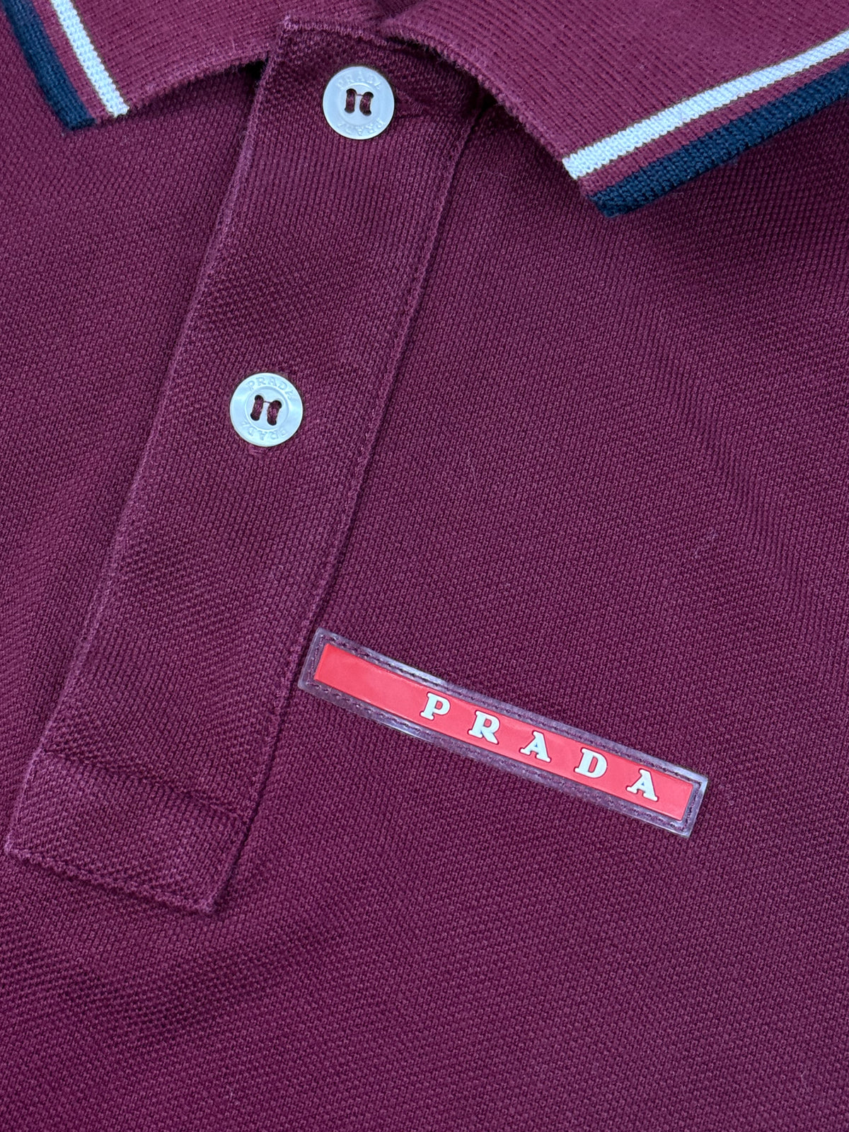 bordeaux Prada polo