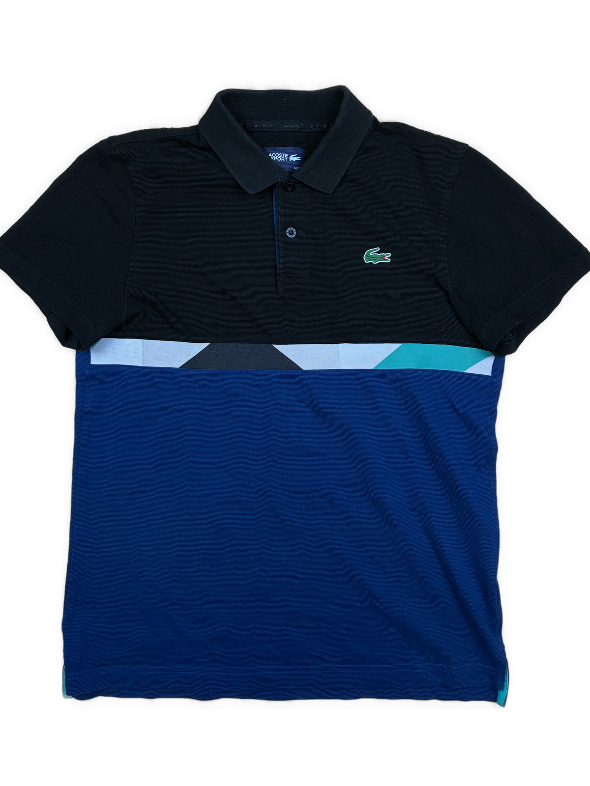 navyblue Lacoste polo {S}