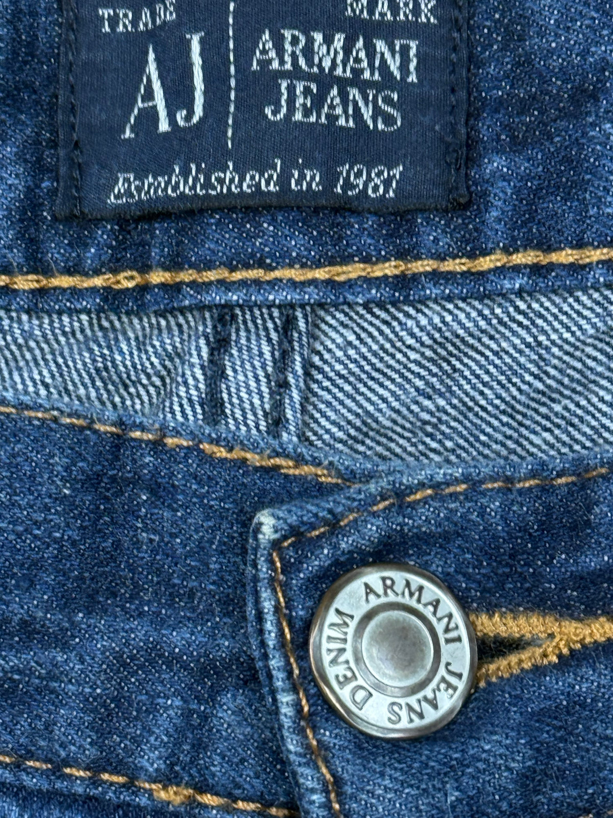 vintage Armani jeans