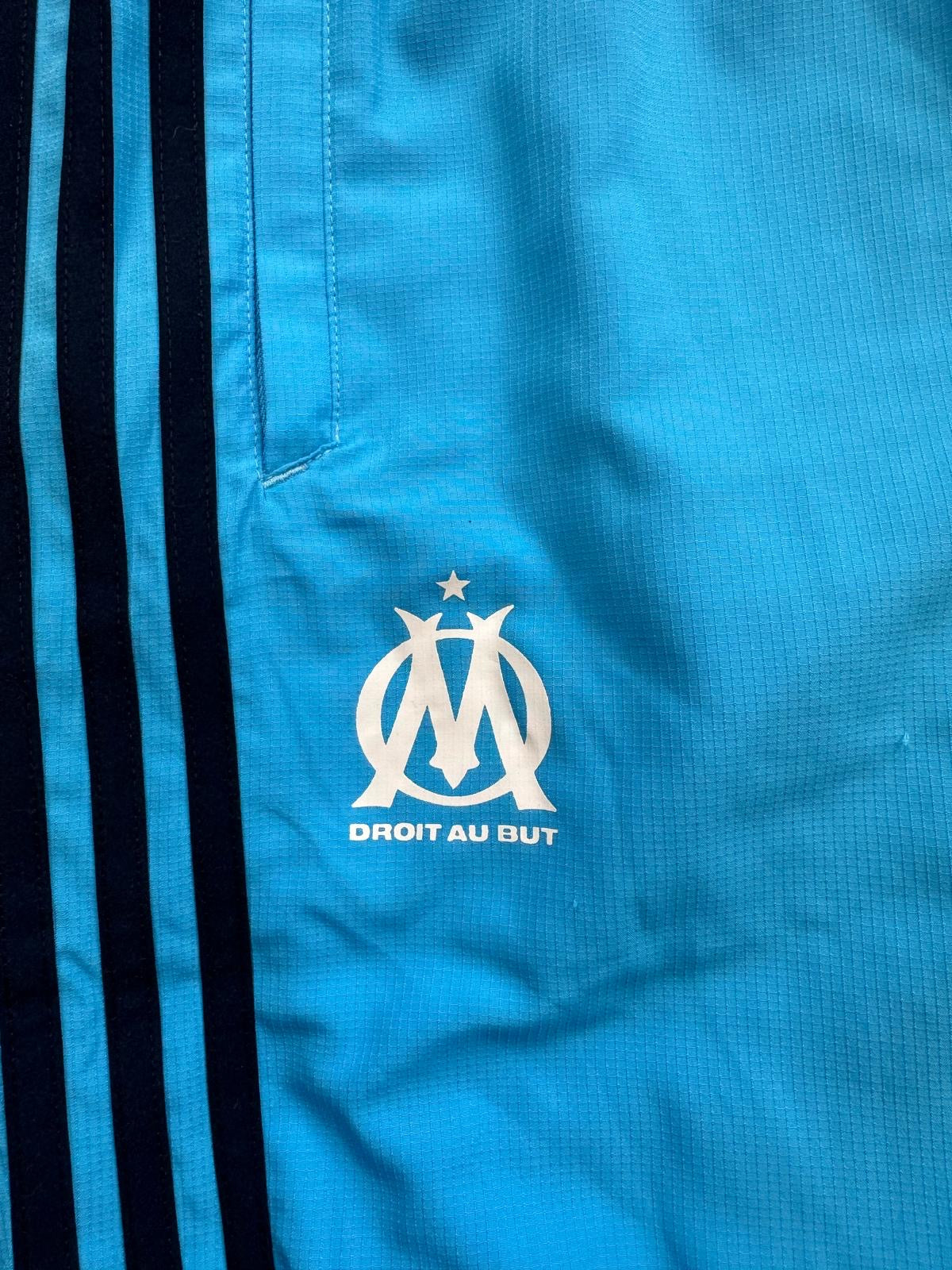 vintage Adidas Olympique Marseille trackpants {S}