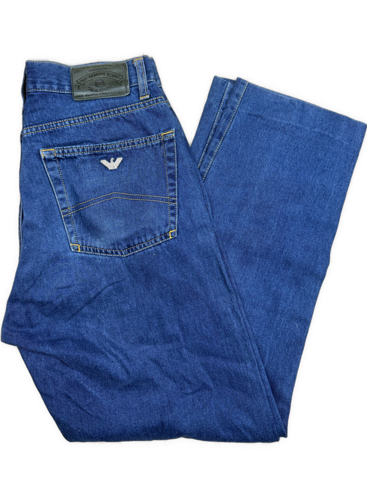 vintage Armani jeans {S}