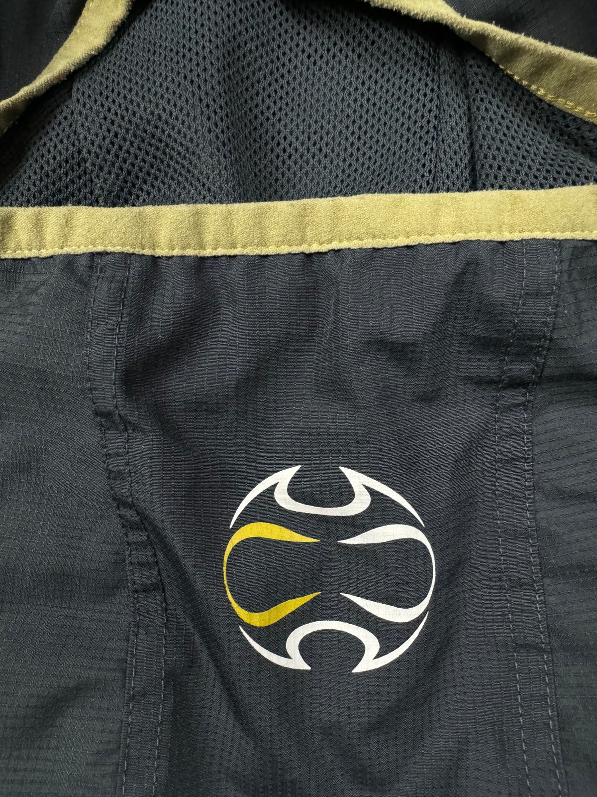vintage Adidas Real Madrid quarterzip windbreaker {S}