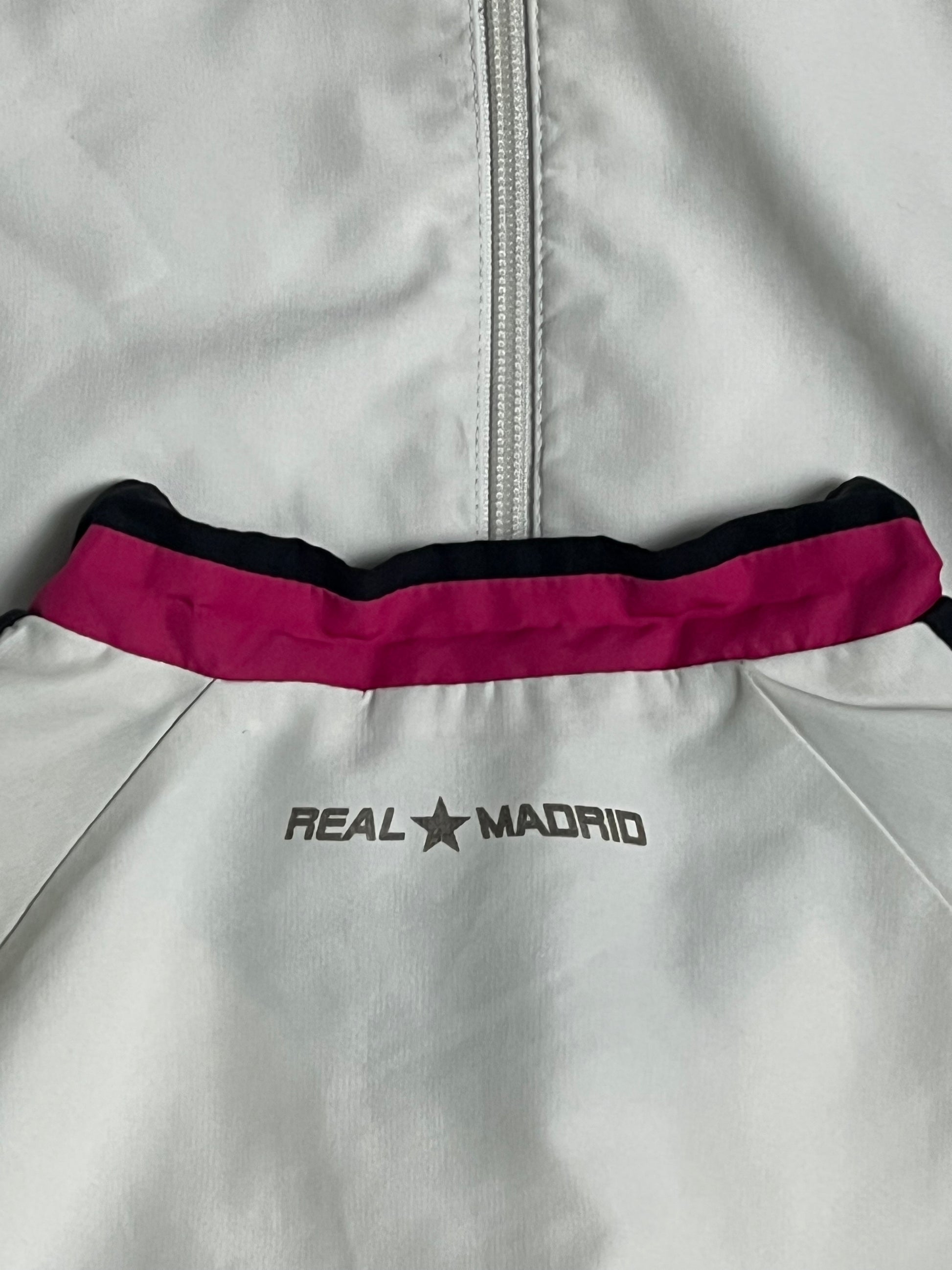 vintage Adidas Real Madrid windbreaker {XS}