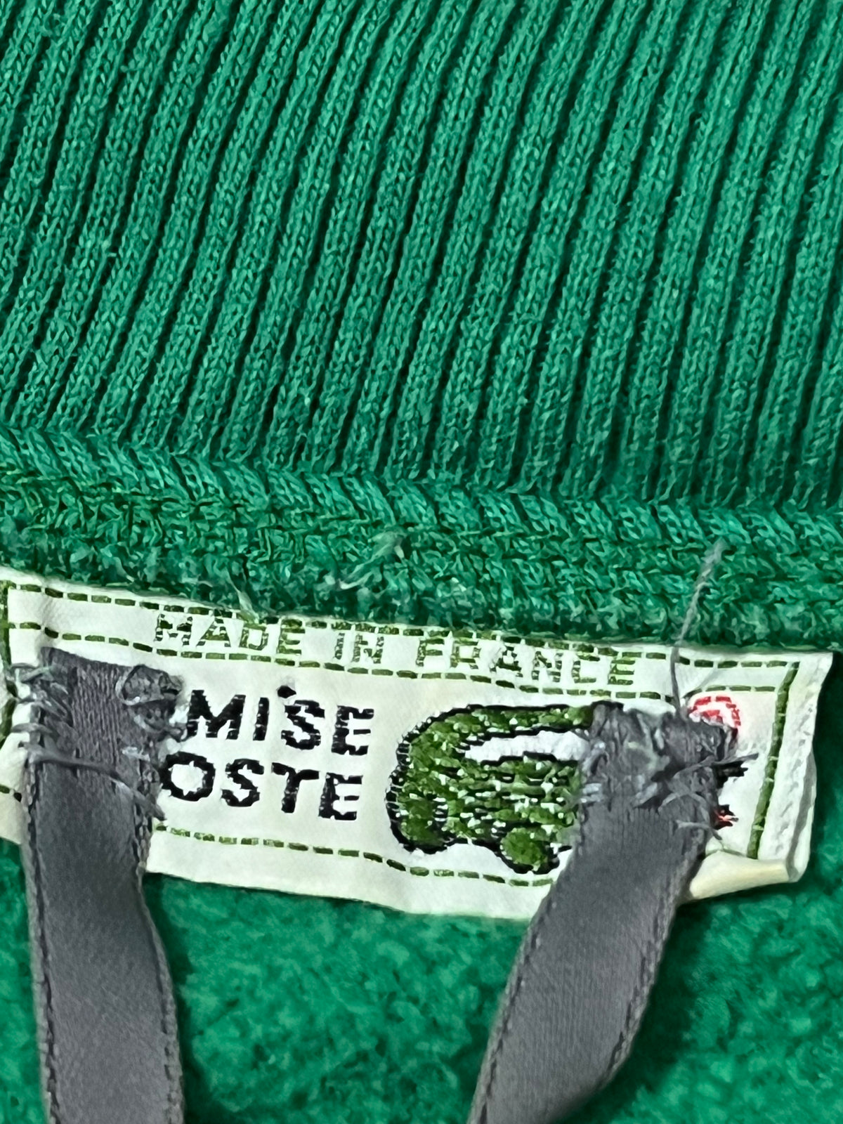 vintage Lacoste “CLUB” sweatjacket {XL}