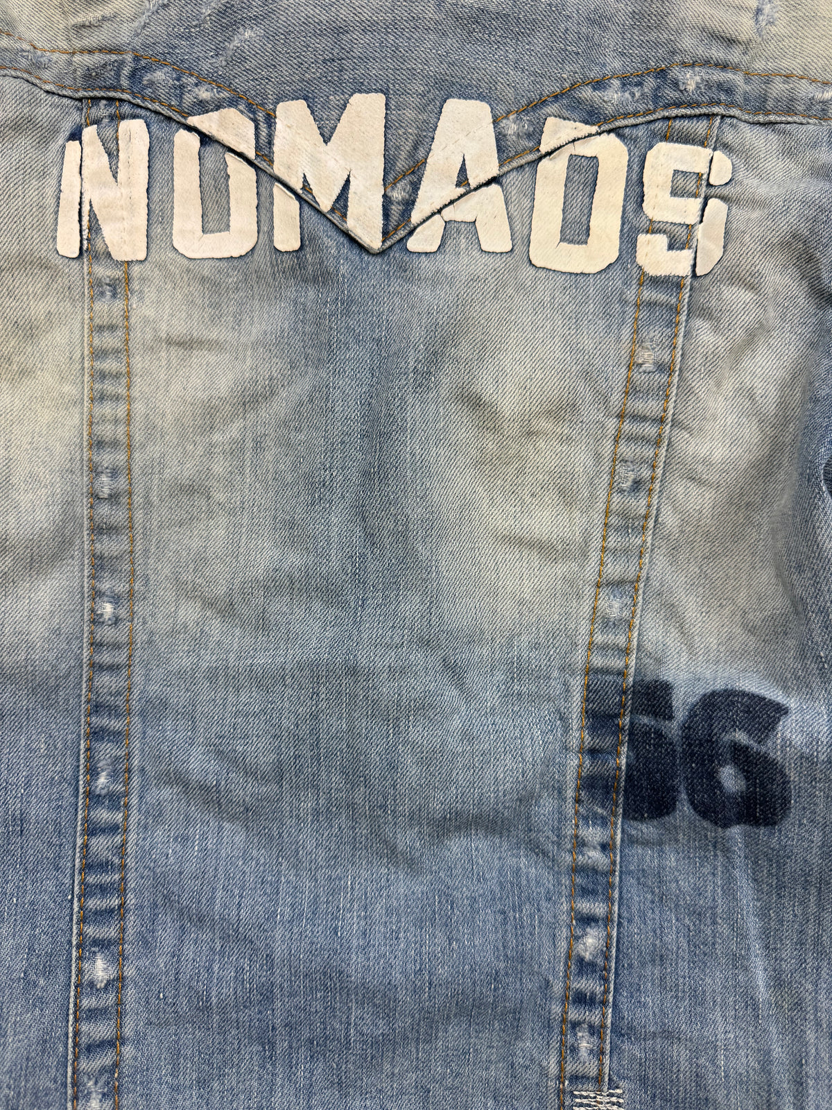 vintage True Religion jeansjacket {S}