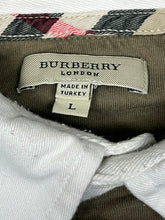 Load image into Gallery viewer, vintage Burberry long polo {L}
