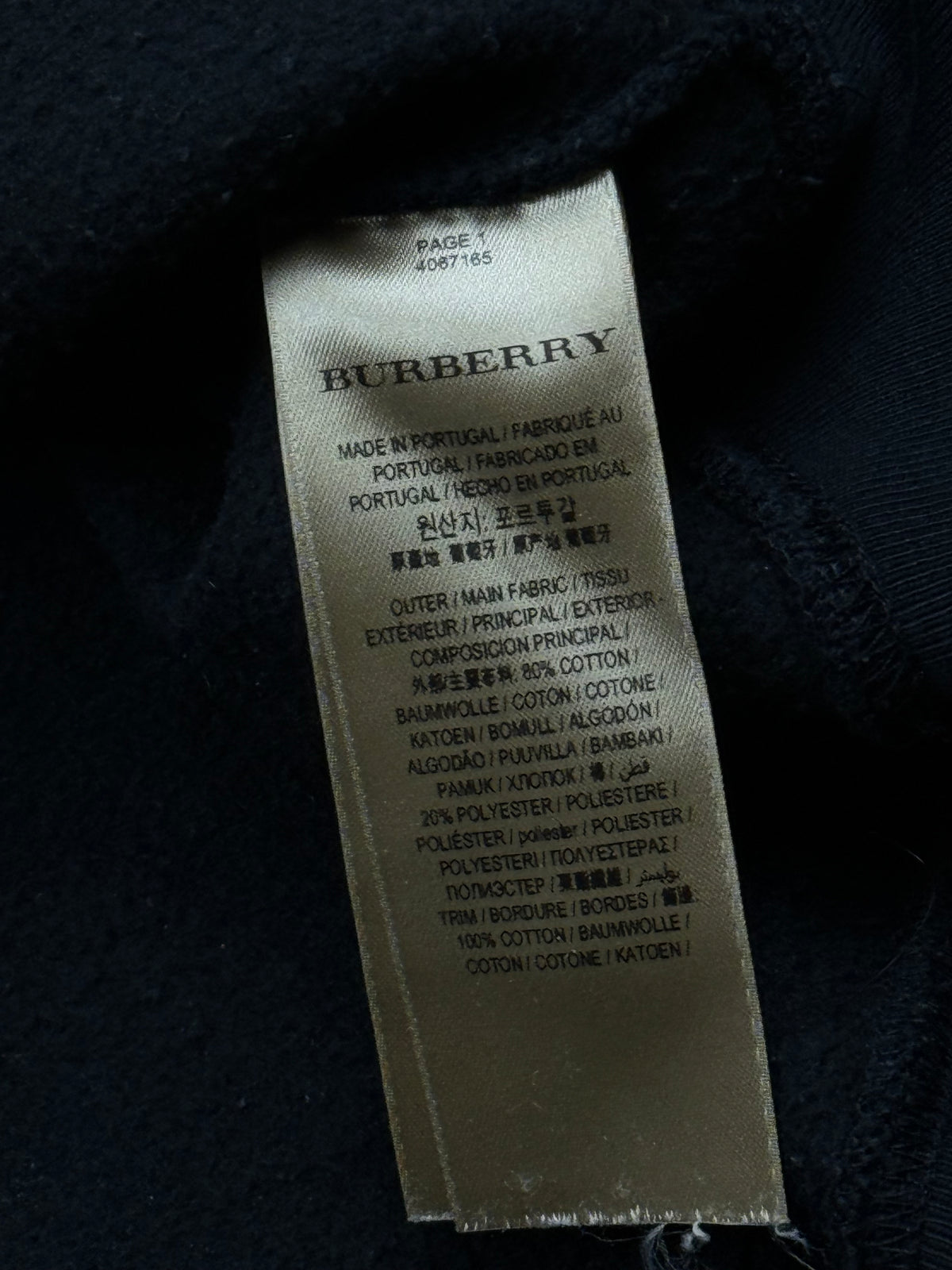 vintage Burberry sweater