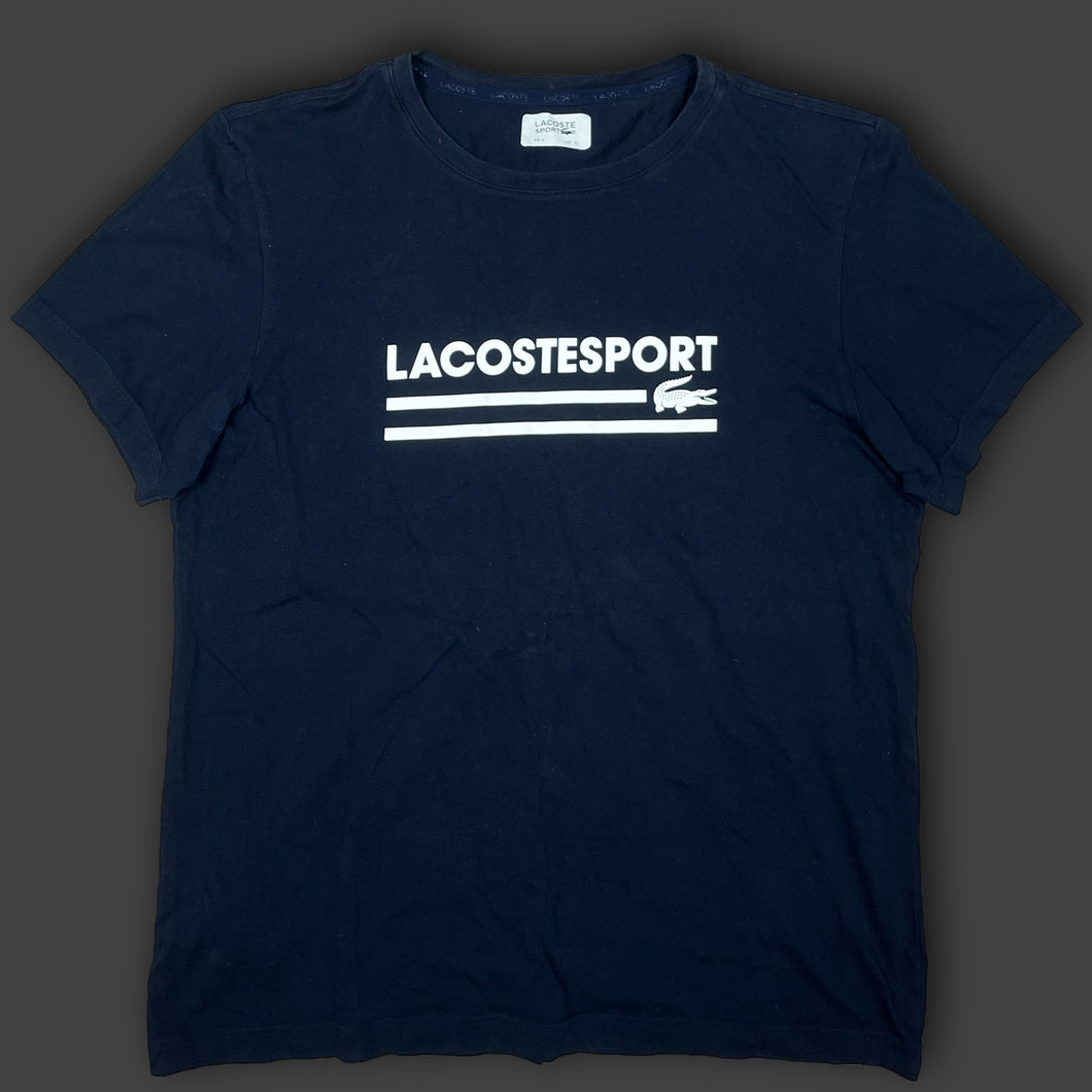 navyblue Lacoste t-shirt {XL}