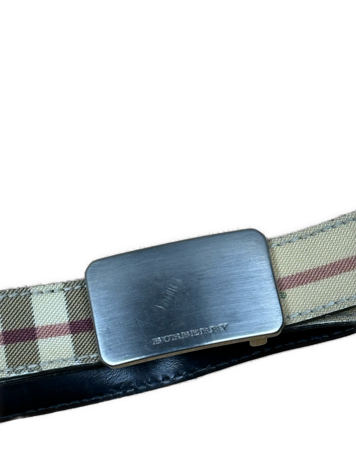 vintage Burberry belt