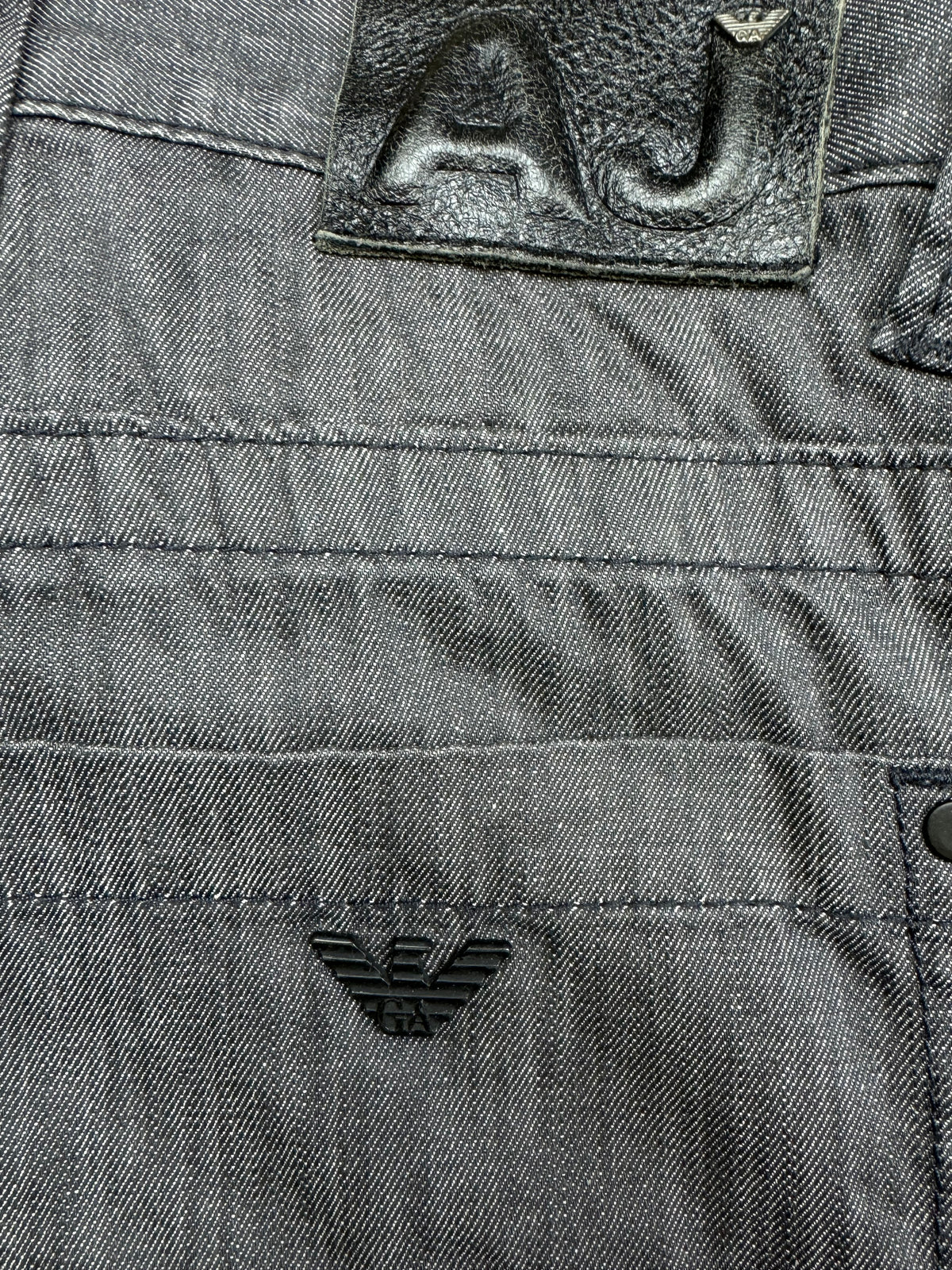 vintage Armani jeans {L}