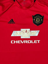 Carregar imagem no visualizador da galeria, red Adidas Manchester United 2019-2020 home jersey {L}
