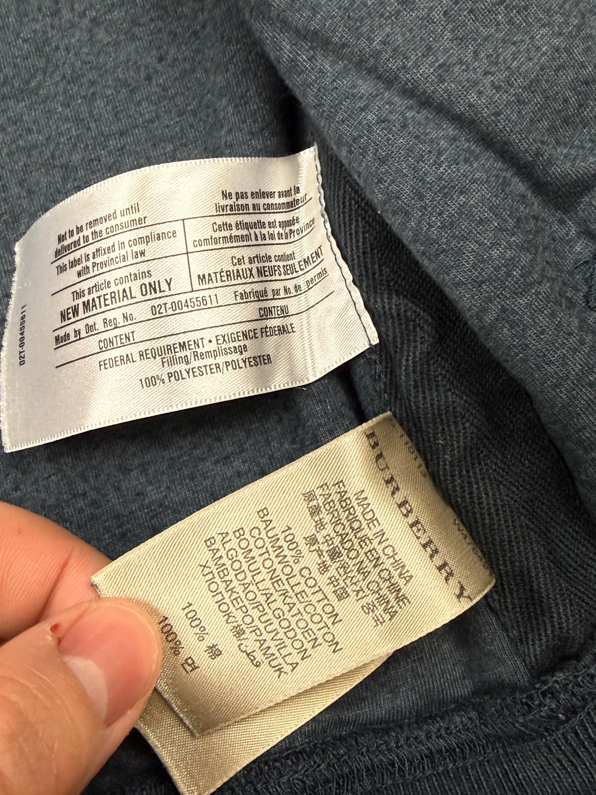vintage Burberry sweatjacket {XL}