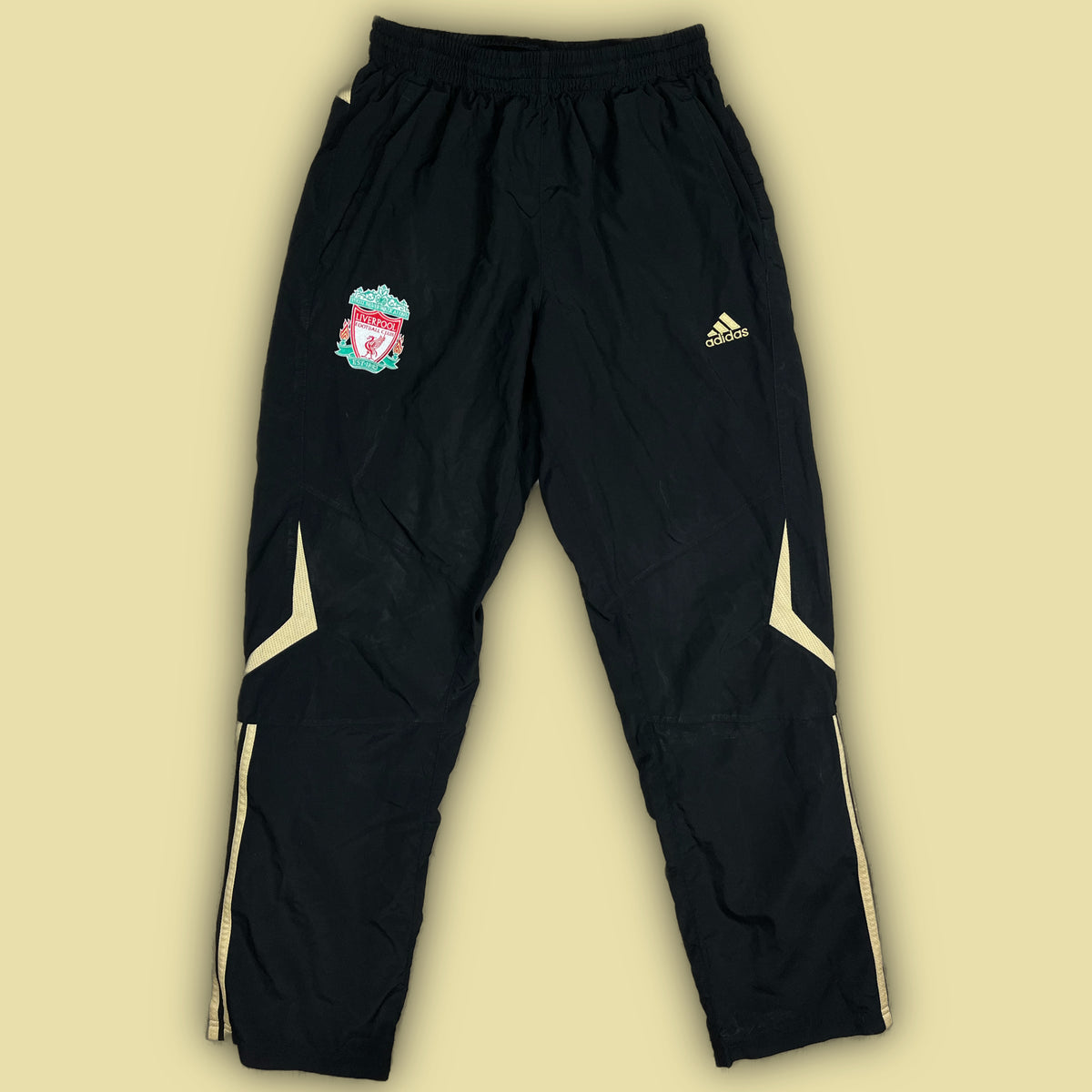 vintage Adidas Fc Liverpool trackpants {S}