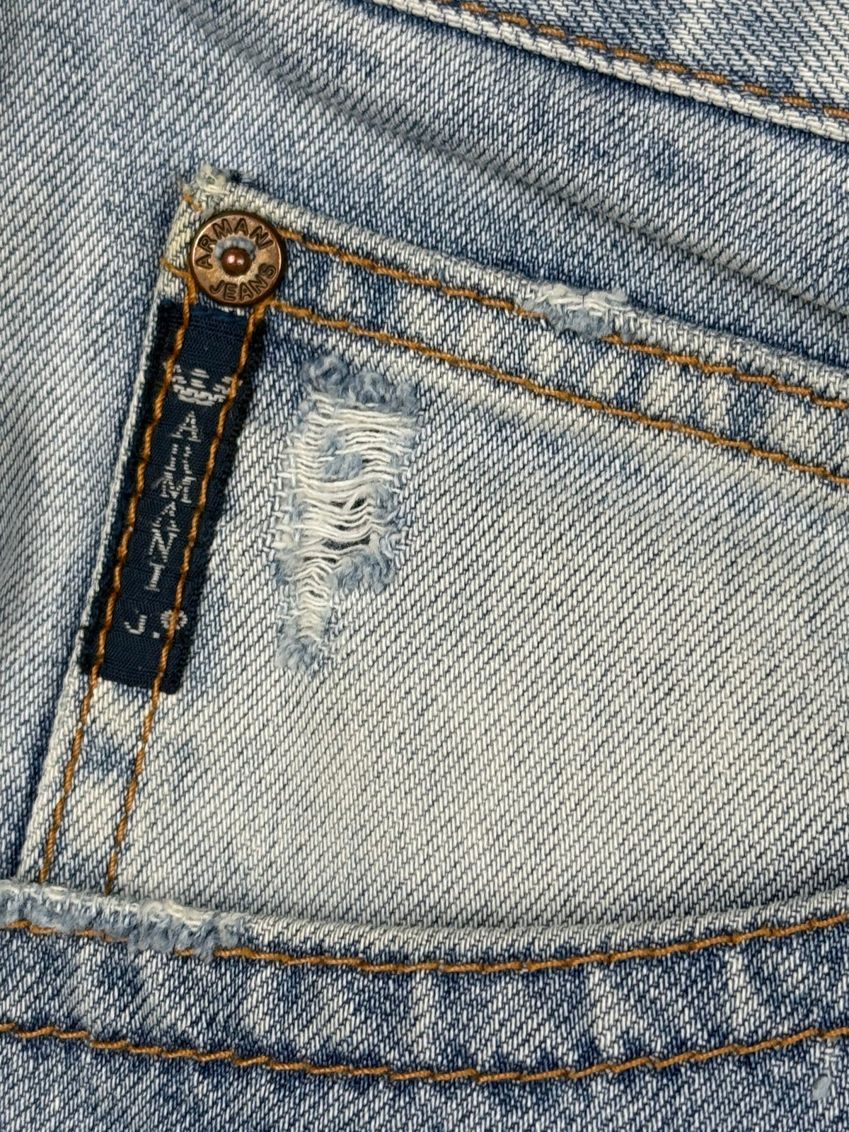 vintage Armani jeans {S}