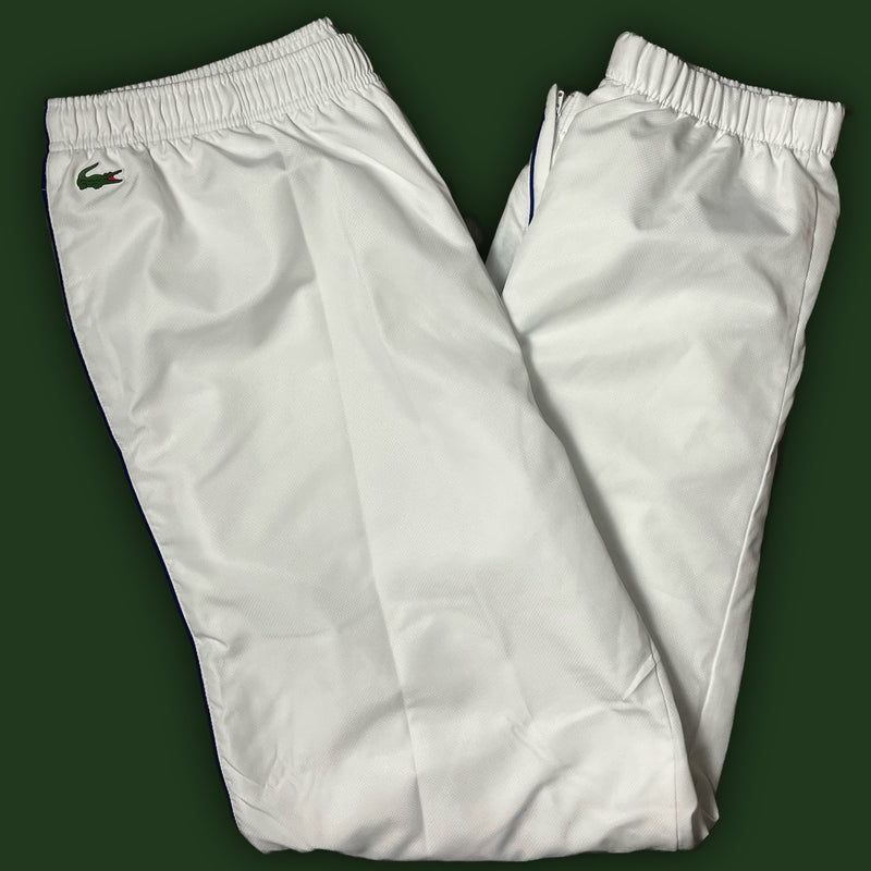 white Lacoste trackpants {XL}