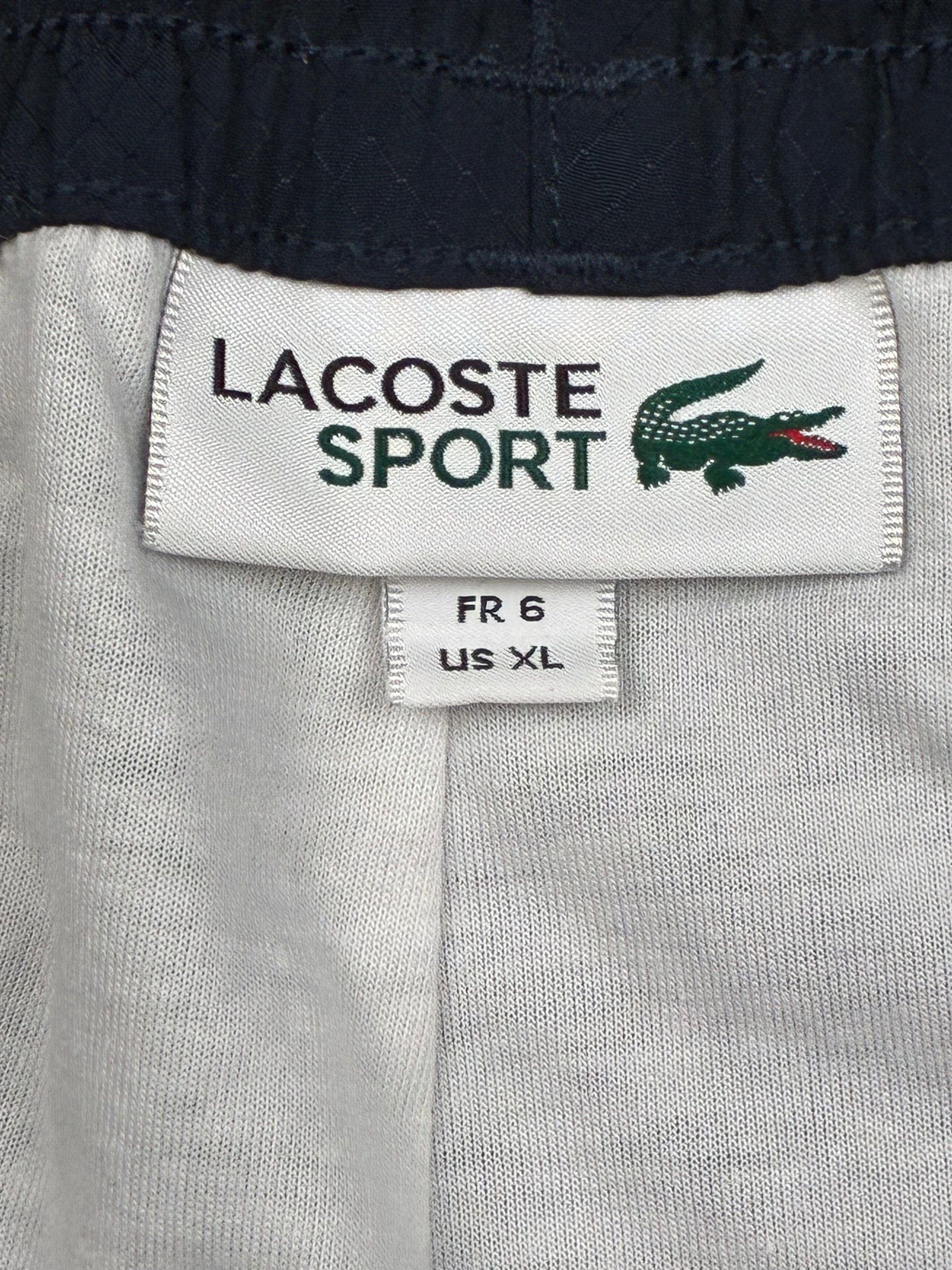navyblue Lacoste trackpants {XL}