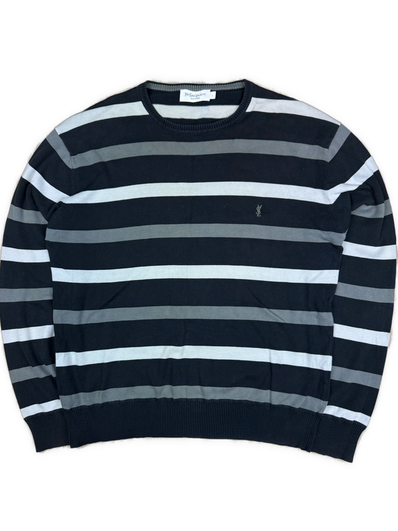 vintage YSL Yves Saint Laurent knittedsweater {L}