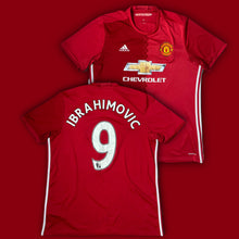 Load image into Gallery viewer, vintage Adidas Manchester United IBRAHIMOVIC9 2016-2017 home jersey {XL}

