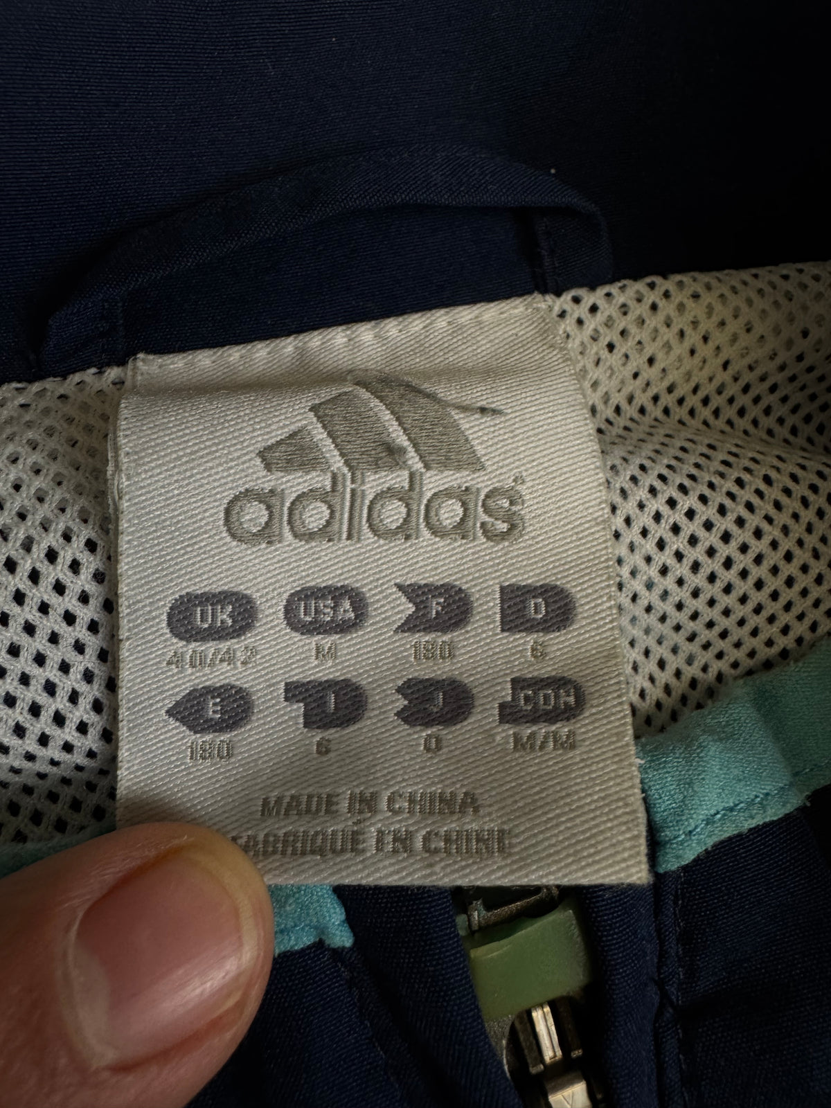 vintage Adidas Olympique Marseille tracksuit {L}